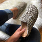 Vintage Canvas Loafers – Women's Round Toe Slip-On Clogs