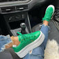 Platform Sneakers – Women's Casual Flat Everyday Shoes