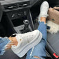 Platform Sneakers – Women's Casual Flat Everyday Shoes