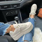 Platform Sneakers – Women's Casual Flat Everyday Shoes